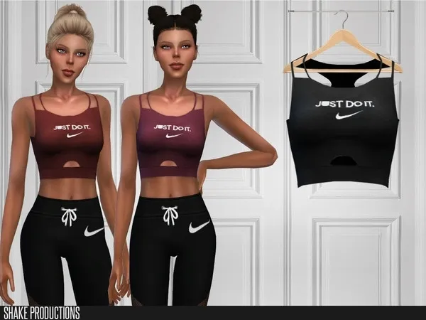 Maxis Match ShakeProductions 372 Top by thesimsresource - The Sims 4 Custom Content