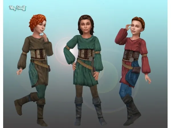 Maxis Match Assassin Skirt Conversion - The Sims 4 Custom Content