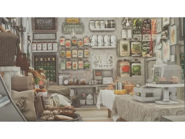 FARMER MARKET ROOM by aggressivekitty