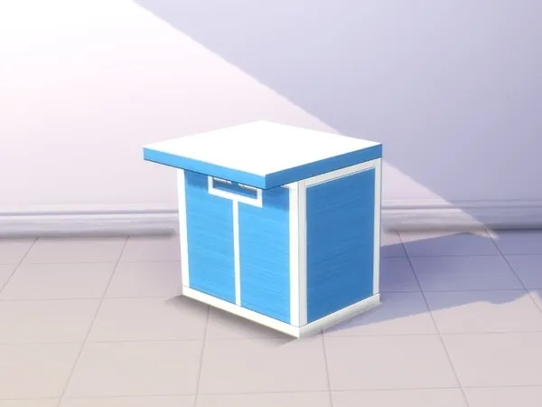 Vivid Kitchen Island - The Sims 4 Custom Content
