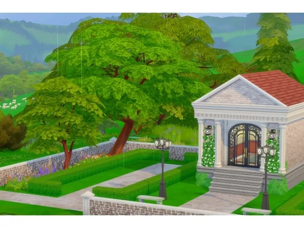 Maxis Match Hilltop Cemetery ( free) - The Sims 4 Custom Content