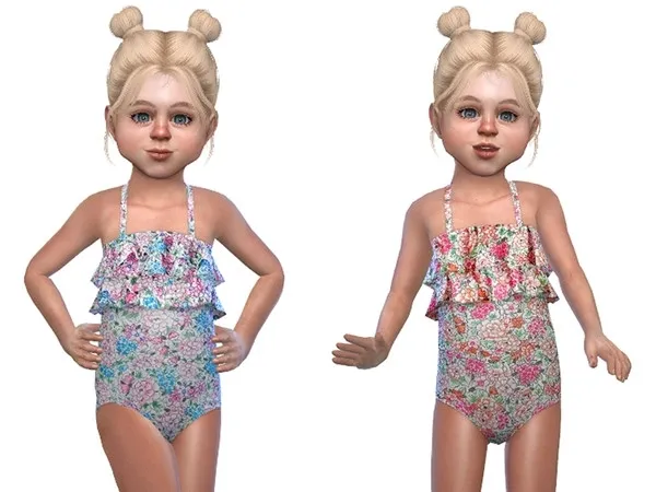 Maxis Match Swimsuit for Toddler Girls 01 EP Seasons needed by thesimsresource - The Sims 4 Custom Content