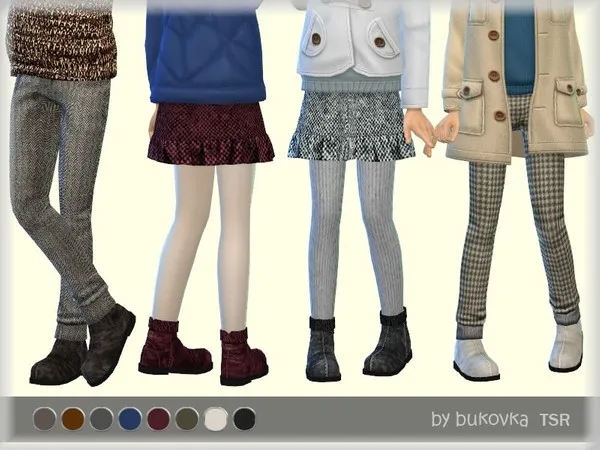 Alpha Suede Boots - The Sims 4 Custom Content