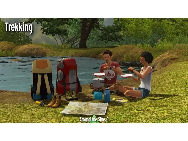 Around Trekking - The Sims 3 Custom Content