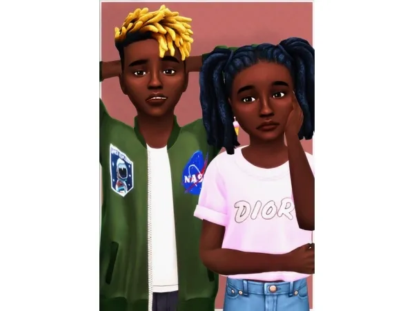 Maxis Match University Conversion hairs Part 3 - The Sims 4 Custom Content