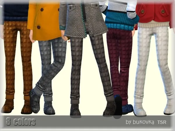 Alpha Quilted Pants by thesimsresource - The Sims 4 Custom Content