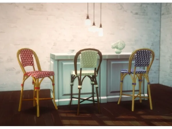 Maxis Match bistro chair - The Sims 4 Custom Content