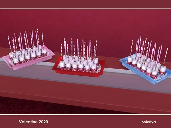 Valentine 2020 Snacks - The Sims 4 Custom Content