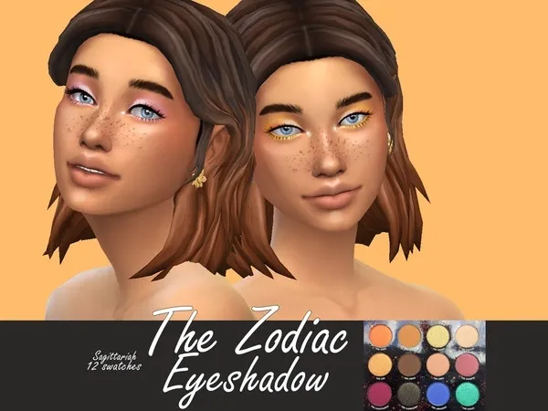 Maxis Match Colourpop The Zodiac Eyeshadow - The Sims 4 Custom Content