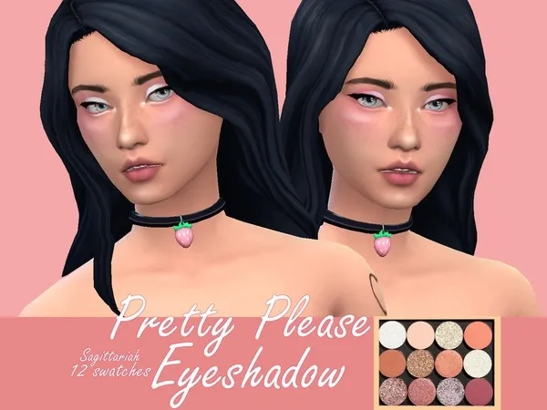 Maxis Match Colourpop Pretty Please Eyeshadow - The Sims 4 Custom Content