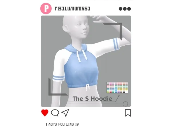 Maxis Match The S Hoodie - The Sims 4 Custom Content