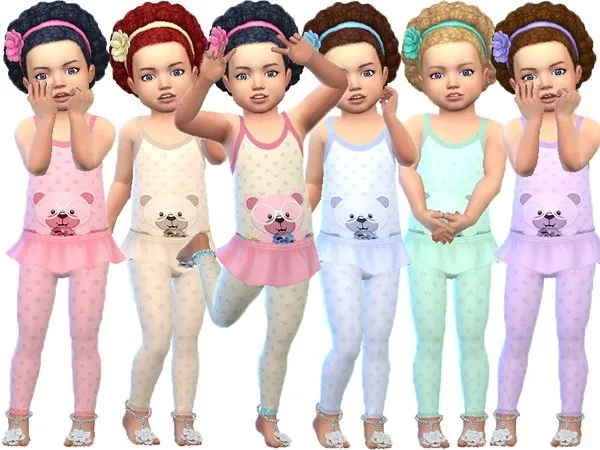 Maxis Match Teddie toddler suit (Seasons) - The Sims 4 Custom Content