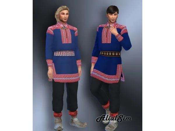 Alpha Sami outfit - The Sims 4 Custom Content