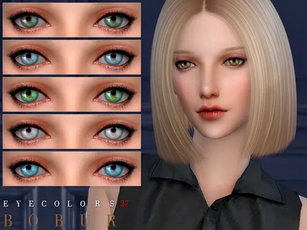 Alpha Bobur Eyecolors 37 - The Sims 4 Custom Content