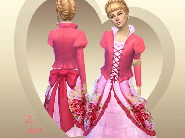 Maxis Match Costume Princess II - The Sims 4 Custom Content