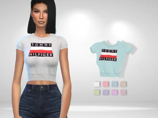 Maxis Match Tommy Top - The Sims 4 Custom Content