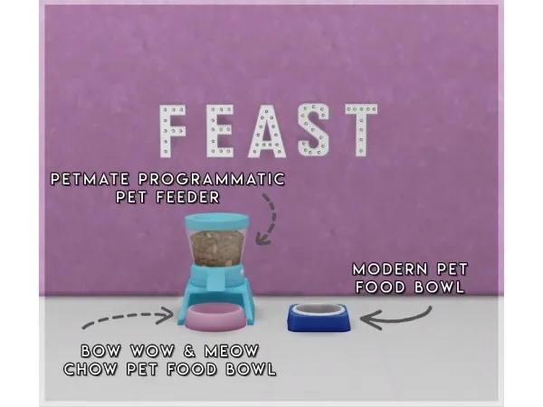 Alpha MissChaiis Pet Pack - The Sims 4 Custom Content