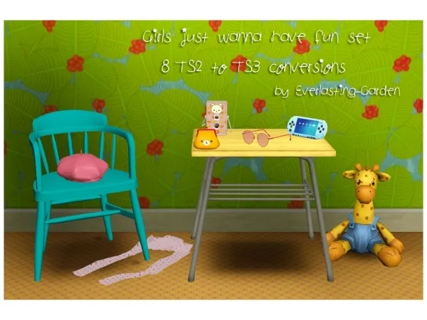 Girls just wanna have fun Set Garden by Everlasting - The Sims 3 Custom Content