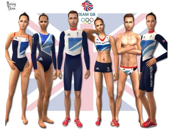 Team GB - The Sims 2 Custom Content