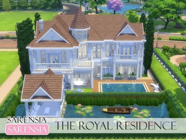 Alpha The Royal Residence - The Sims 4 Custom Content