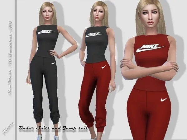 Maxis Match Nike Workout - The Sims 4 Custom Content