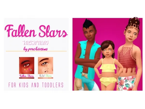 Maxis Match Fallen Stars for Kids Toddlers - The Sims 4 Custom Content