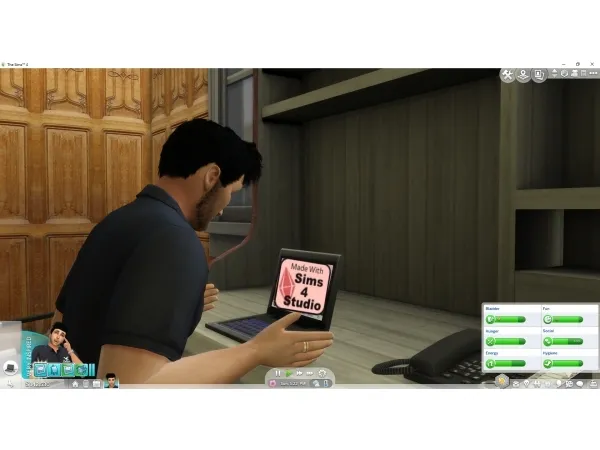 Alpha Faster Computer Chat Social Gain by aldavor - The Sims 4 Custom Content