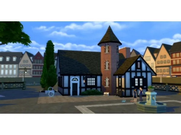 Alpha Windenburg Vet House - The Sims 4 Custom Content