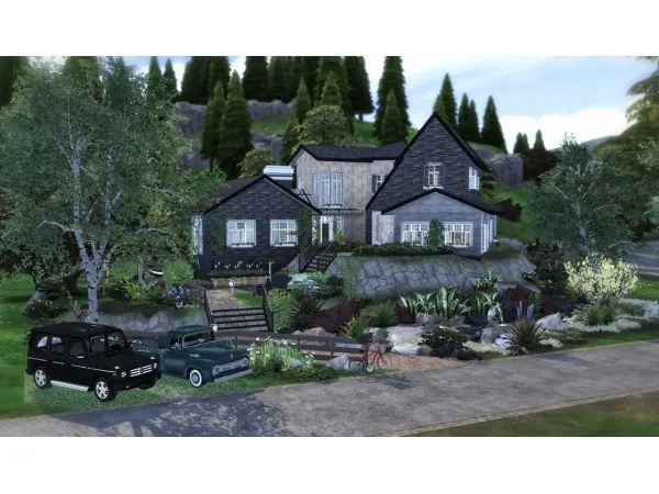 Mix A small family farm - The Sims 4 Custom Content
