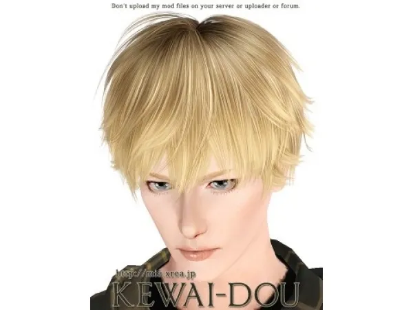 Kisaragi (Hair for ) - The Sims 3 Custom Content