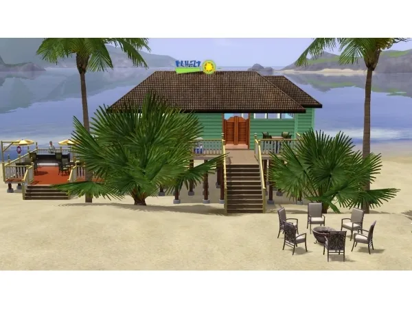 Blue Marlin (local watering hole) by SimplySimlish - The Sims 3 Custom Content