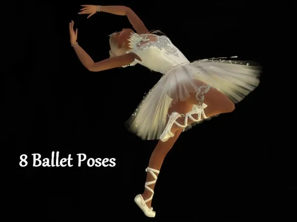 Alpha Ballet Poses - The Sims 4 Custom Content