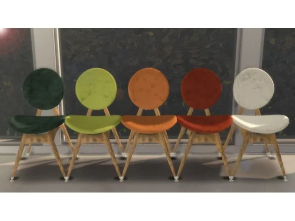 Alpha DCS CRESSWELL DINING CHAIRS by dreamcatchersimss - The Sims 4 Custom Content