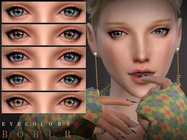 Alpha Bobur Eyecolors 38 - The Sims 4 Custom Content