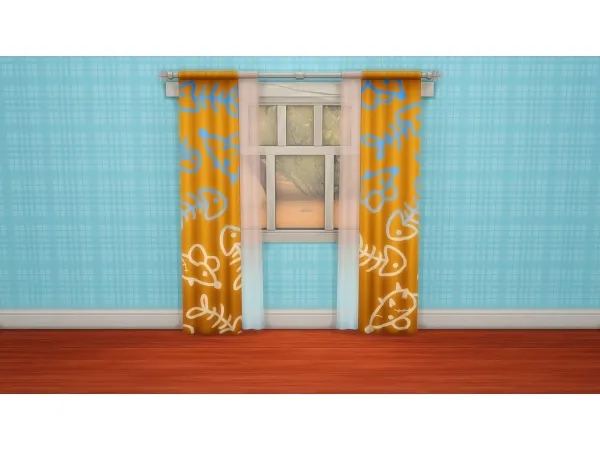 Maxis Match Tacky Tartan in the Mute Swan Palette - The Sims 4 Custom Content