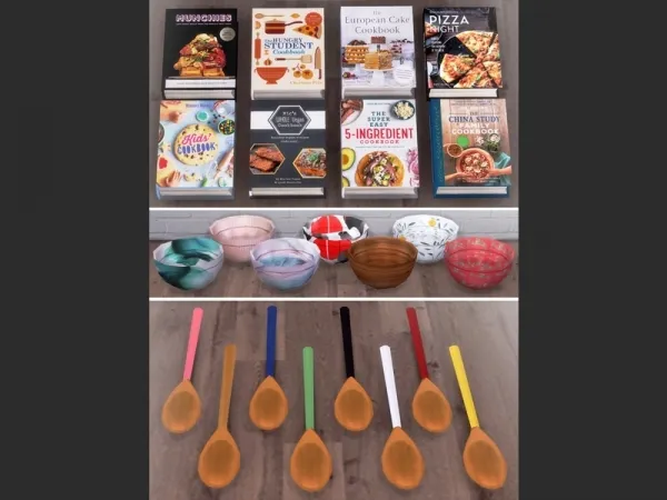 Alpha Kitchen Set - The Sims 4 Custom Content