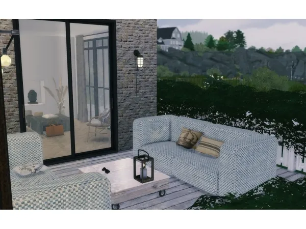 Alpha Minerva Cap Ferret Living room recolor - The Sims 4 Custom Content