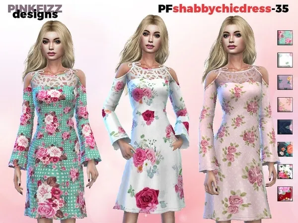 Alpha ShabbyChicDress Cats and Dogs needed - The Sims 4 Custom Content