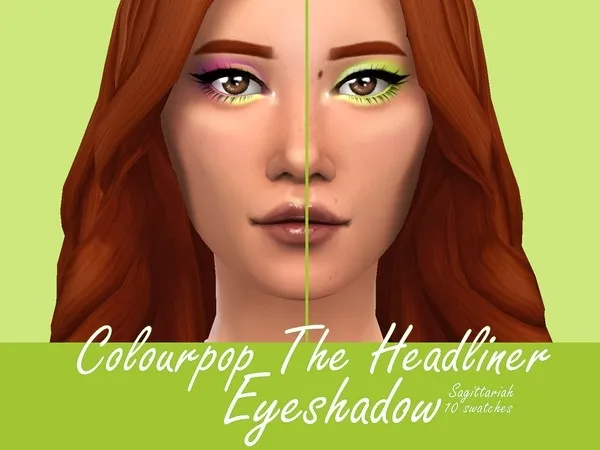Maxis Match Colourpop The Headliner Eyeshadow - The Sims 4 Custom Content