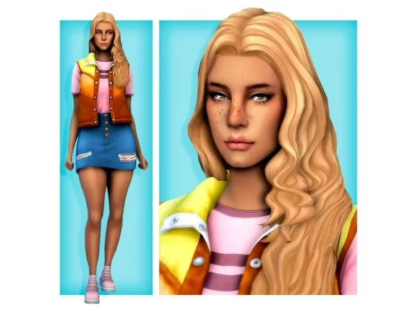 Maxis Match Pipper Portillo - The Sims 4 Custom Content
