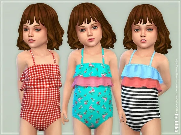 Maxis Match Toddler Swimsuit P09 - The Sims 4 Custom Content