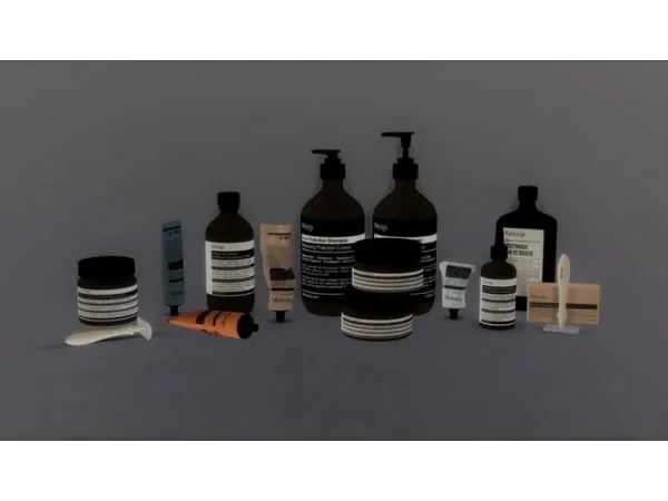 Alpha Decor Care products from Meinkatz Creations - The Sims 4 Custom Content