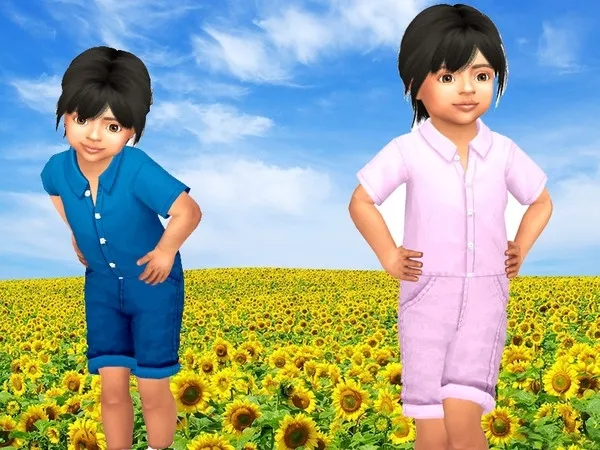 Alpha Tiny Rompers - The Sims 4 Custom Content