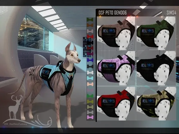 Alpha DSF PETO GEN006 - The Sims 4 Custom Content