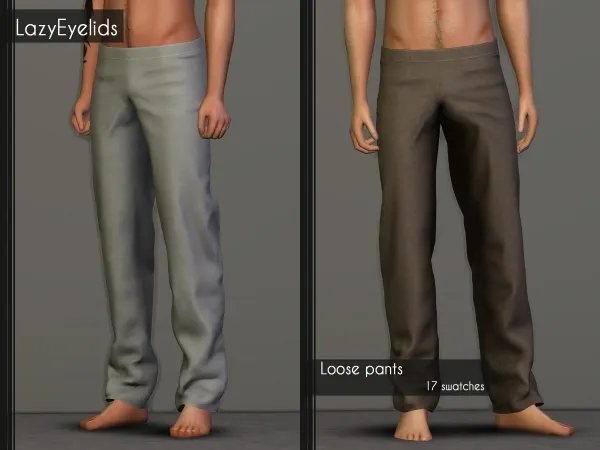 Loose pants
