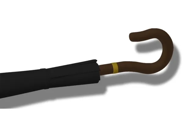 Alpha Kingsman Umbrella by SAENGCHUNG - The Sims 4 Custom Content