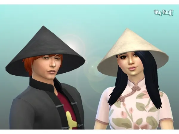 Maxis Match Pointed Hat - The Sims 4 Custom Content