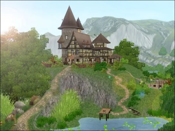 Medieval tavern (community lot) - The Sims 3 Custom Content
