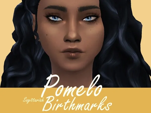 Maxis Match Pomelo Birthmarks - The Sims 4 Custom Content