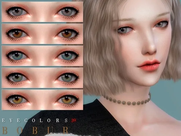 Alpha Bobur Eyecolors 39 - The Sims 4 Custom Content